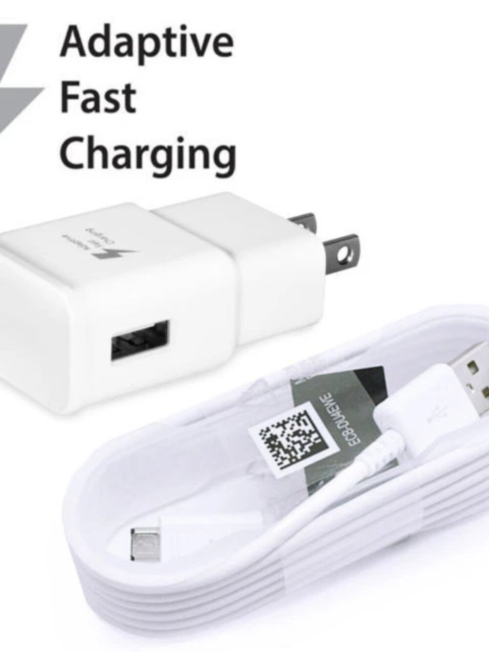 Samsung USB Wall Charger and Micro-USB Cable Set for universal plug device